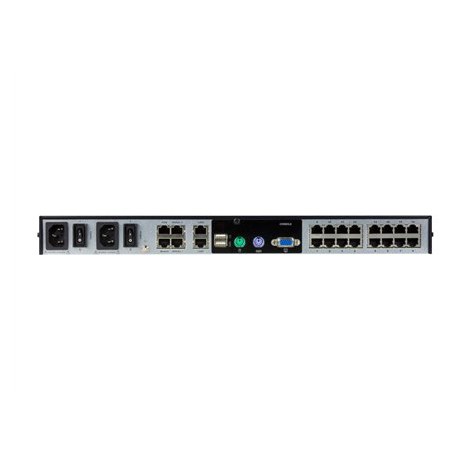Aten | ATEN KVM over IP KN1116VA - KVM switch - 16 ports - Managed - rack-mountable - 4